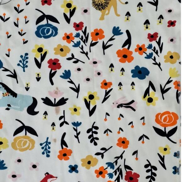 2 For $5 Sale Hanna Andersson  Floral & Animal Print Long John Top Size 10 - Picture 4 of 7